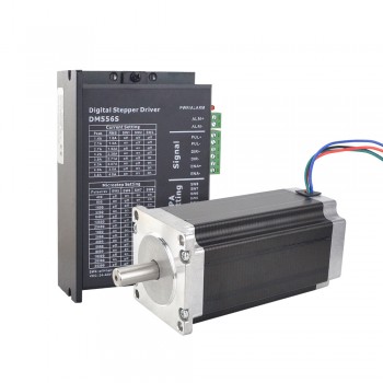 Zestaw silnika krokowego Nema 23 + sterownik 3 Nm 1-DM556S-23HS45 silnik krokowy ze sterownikiem