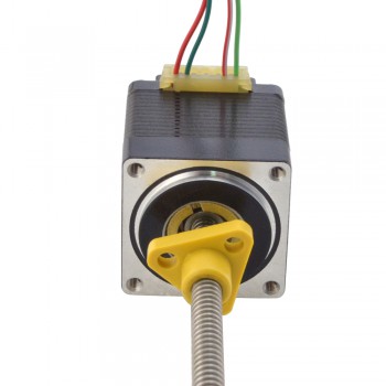 Zewnętrzny liniowy silnik krokowy NEMA 11 11E13S1004FD5-150RS skok na obrót 1,27mm skok 150mm