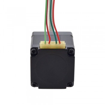 Zewnętrzny liniowy silnik krokowy NEMA 11 11E13S1004HD5-150RS skok na obrót 5,08mm skok 150mm
