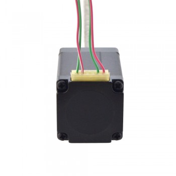 Zewnętrzny liniowy silnik krokowy NEMA 11 11E18S1004ND5-150RS skok na obrót 10,16mm skok 150mm
