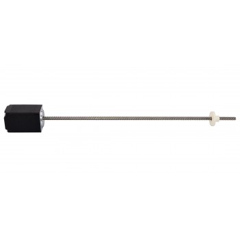 Zewnętrzny liniowy silnik krokowy Nema 11 skok na obrót 1,27mm 11LS18-07543-250E