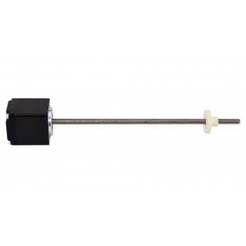 Zewnętrzny liniowy silnik krokowy Nema 11 skok na obrót 2,54mm 11LS13-04243-150E