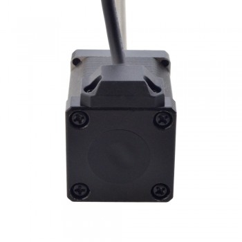 Zewnętrzny liniowy silnik krokowy NEMA 14 14E19S1504FF5-150RS skok na obrót 1,27mm skok 150mm