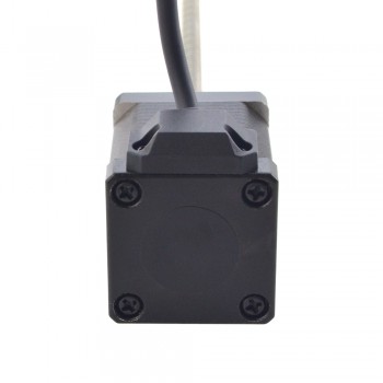 Zewnętrzny liniowy silnik krokowy NEMA 14 14E19S1504RF5-150RS skok na obrót 6,35mm skok 150mm