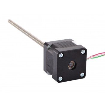 Zewnętrzny liniowy silnik krokowy Nema 14 14LS13-05749-150E skok na obrót 1,27mm