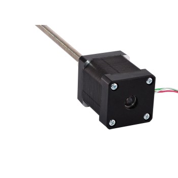 Zewnętrzny liniowy silnik krokowy Nema 14 skok na obrót 0,794mm 14LS17-0914P-250E