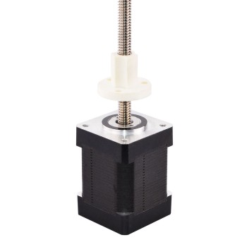 Zewnętrzny liniowy silnik krokowy Nema 14 skok na obrót 4,8768mm 14LS17-0914Q-250E