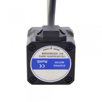 Zewnętrzny liniowy silnik krokowy NEMA 17 17E13S1504RF5-150RS skok na obrót 6,35mm skok 150mm