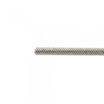 Zewnętrzny liniowy silnik krokowy NEMA 17 17E19S2504WF5-150RS skok na obrót 12,7mm skok 150mm
