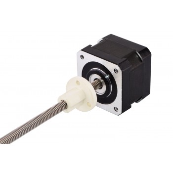 Zewnętrzny liniowy silnik krokowy Nema 17 17LS13-0704J-150E skok na obrót 2,4384mm