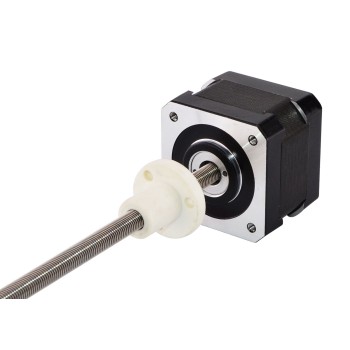 Zewnętrzny liniowy silnik krokowy Nema 17 17LS13-0704P-150E skok na obrót 0,794mm