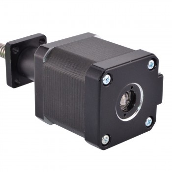 Zewnętrzny liniowy silnik krokowy Nema 17 17LS19-0406E-330Y skok na obrót 2mm