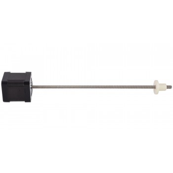 Zewnętrzny liniowy silnik krokowy Nema 17 17LS19-1304P-250E skok na obrót 0,794mm
