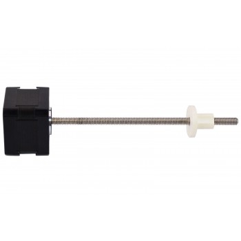 Zewnętrzny liniowy silnik krokowy Nema 17 skok na obrót 1,27mm 17LS13-15049-150E