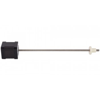 Zewnętrzny liniowy silnik krokowy Nema 17 skok na obrót 1,27mm 17LS19-13049-250E