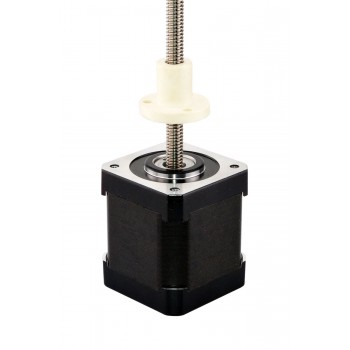 Zewnętrzny liniowy silnik krokowy Nema 17 skok na obrót 1,27mm 17LS19-13049-250E