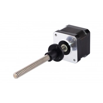 Zewnętrzny liniowy silnik krokowy Nema 17 skok na obrót 2mm 17LS13-0404E-100D