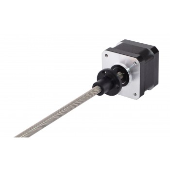 Zewnętrzny liniowy silnik krokowy Nema 17 skok na obrót 2mm 17LS13-0404E-150D