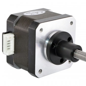 Zewnętrzny liniowy silnik krokowy Nema 17 skok na obrót 2mm 17LS13-0404E-200D