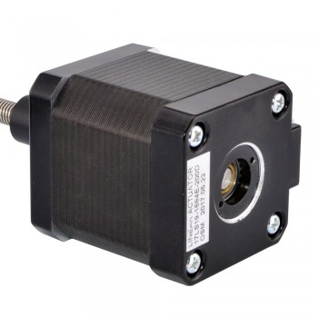 Zewnętrzny liniowy silnik krokowy Nema 17 skok na obrót 2mm 17LS19-1684E-200D