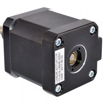 Zewnętrzny liniowy silnik krokowy Nema 17 skok na obrót 2mm 17LS19-1684E-300D