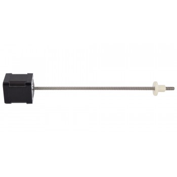 Zewnętrzny liniowy silnik krokowy Nema 17 skok na obrót 4,877mm 17LS19-1304Q-250E
