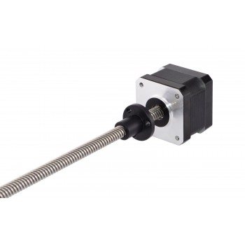 Zewnętrzny liniowy silnik krokowy Nema 17 skok na obrót 4mm 17LS13-0404E-150H