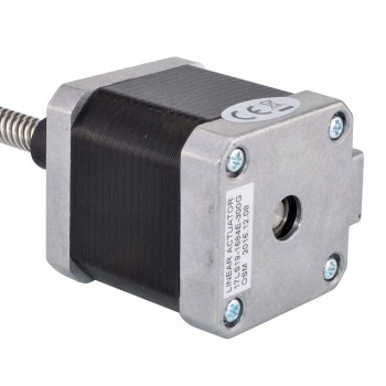 Zewnętrzny liniowy silnik krokowy Nema 17 skok na obrót 8mm 17LS19-1684E-300G