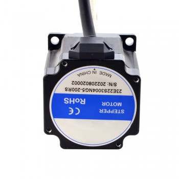 Zewnętrzny liniowy silnik krokowy NEMA 23 23E22S3004NG5-200RS skok na obrót 10,16mm skok 200mm