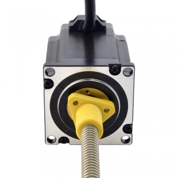 Zewnętrzny liniowy silnik krokowy NEMA 23 23E30S4004GG5-200RS skok na obrót 2,54mm skok 200mm