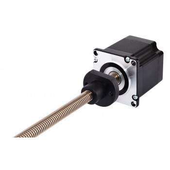 Zewnętrzny liniowy silnik krokowy Nema 23 23LS22-2004E-150T skok na obrót 2mm