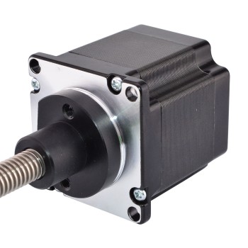 Zewnętrzny liniowy silnik krokowy Nema 23 23LS22-2004E-200U skok na obrót 4mm