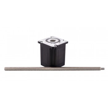 Zewnętrzny liniowy silnik krokowy Nema 23 23LS26-25041-250N skok na obrót 5,08mm