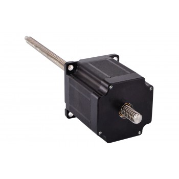 Zewnętrzny liniowy silnik krokowy Nema 23 23LS26-25043-250N skok na obrót 2,54mm