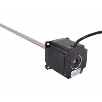 Zewnętrzny liniowy silnik krokowy Nema 23 3A skok na obrót 20mm 23LS22-3004E-355R