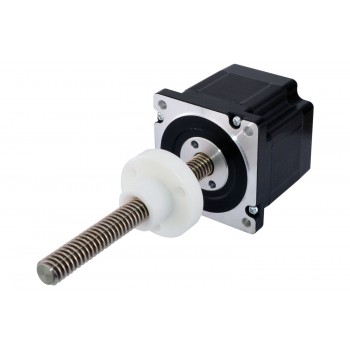Zewnętrzny liniowy silnik krokowy Nema 34 34LS31-3124C-150E skok na obrót 6,35mm