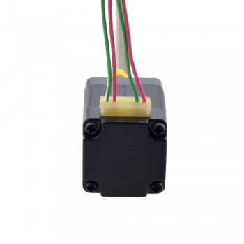 Zewnętrzny liniowy silnik krokowy NEMA 8 8E11S0504SC5-100RS skok na obrót 1mm skok 100mm