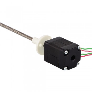 Zewnętrzny liniowy silnik krokowy Nema 8 skok na obrót 0,6096mm 8LS11-0244N-150E