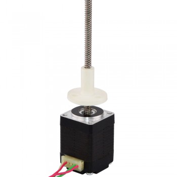 Zewnętrzny liniowy silnik krokowy Nema 8 skok na obrót 4mm 8LS11-0244AD-150E