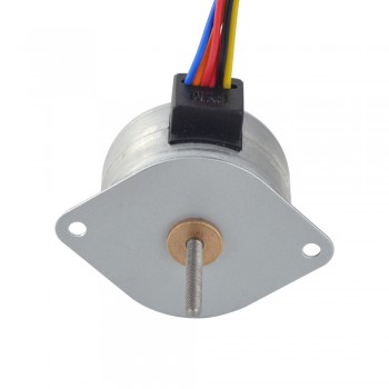 Zewnętrzny liniowy silnik krokowy pm Φ35x22mm 35LN24M01-122, skok na obrót 0,5mm, skok 21,5mm