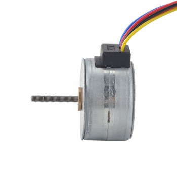 Zewnętrzny liniowy silnik krokowy pm Φ35x22mm 35LN24M01-122, skok na obrót 0,5mm, skok 21,5mm