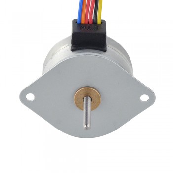 Zewnętrzny liniowy silnik krokowy pm Φ35x22mm 35LN48M02-122, skok na obrót 0,5mm, skok 21,5mm