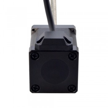 Zewnętrzny liniowy silnik krokowyNEMA 14 14E19S1504WF5-150RS skok na obrót 12,7mm skok 150mm