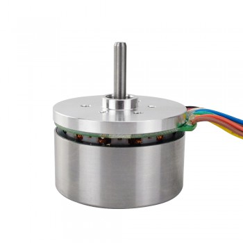 Ф43,2x27mm Silnik bldc z zewnętrznym wirnikiem 45BLE27-24-0 24 V 4850 obr./min 0,13 Nm 70 W 3,6 A