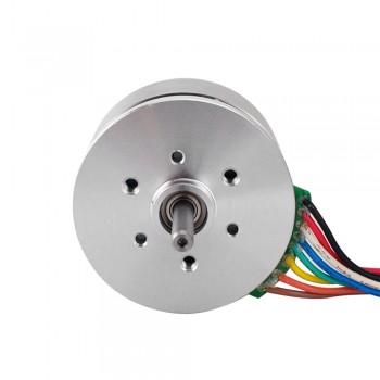 Ф43,2x27mm Silnik bldc z zewnętrznym wirnikiem 45BLE27-24-0 24 V 4850 obr./min 0,13 Nm 70 W 3,6 A