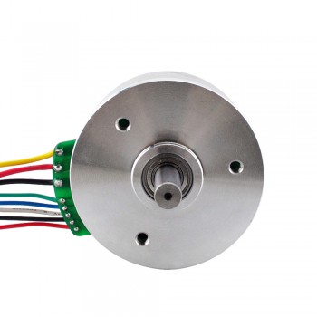 Ф61,2x34mm Silnik bldc z zewnętrznym wirnikiem 60BLE34-24-01 24 V 3740 obr./min 0,284 Nm 100 W 5,3 A