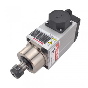 Elektrowrzeciono CNC AC chłodzony powietrzem GDZ93×82-1.5B4 220V 1,5KW 6,8A 18000obr./min 300Hz z tuleją zaciskową ER20