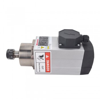 Elektrowrzeciono CNC AC chłodzony powietrzem GDZ93×82-1.5B4 220V 1,5KW 6,8A 18000obr./min 300Hz z tuleją zaciskową ER20