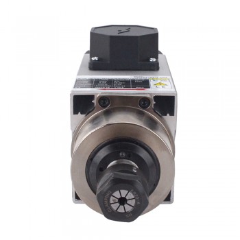 Elektrowrzeciono CNC AC chłodzony powietrzem GDZ93×82-1.5B4 220V 1,5KW 6,8A 18000obr./min 300Hz z tuleją zaciskową ER20