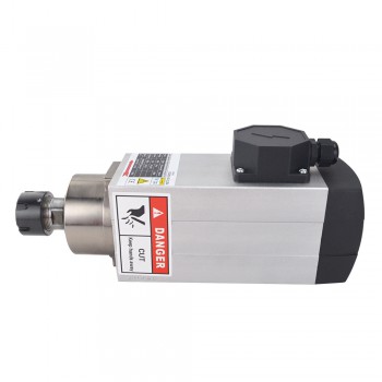 Elektrowrzeciono CNC AC chłodzony powietrzem GDZ93×82-2.2B4 220V 2,2KW 10A 18000obr./min 300Hz z tuleją zaciskową ER25
